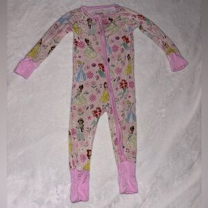Little Sleepies OG Disney Princess Zippy 6-12m